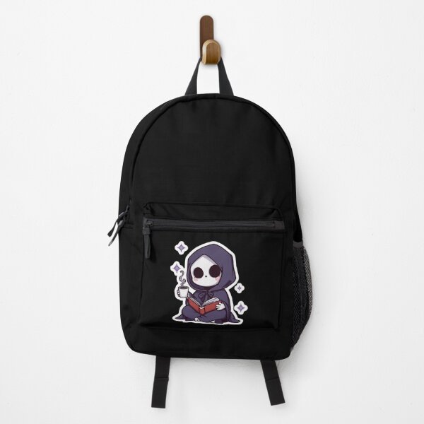 Item preview, Cute Grim Reaper – Dead Inside Funny Sticker designed and sold by Tiatooty.
