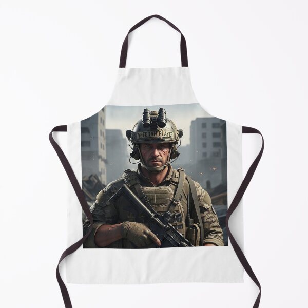 Item preview, Veteran Player - Tactical Operator Portrait Art designed and sold by SupraShore.