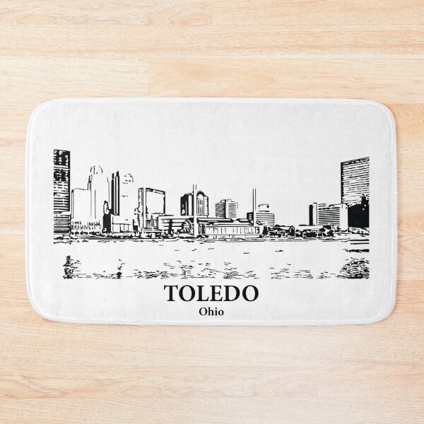 Artikelvorschau, Toledo - Ohio entworfen und verkauft von Lakeric Cityscapes.