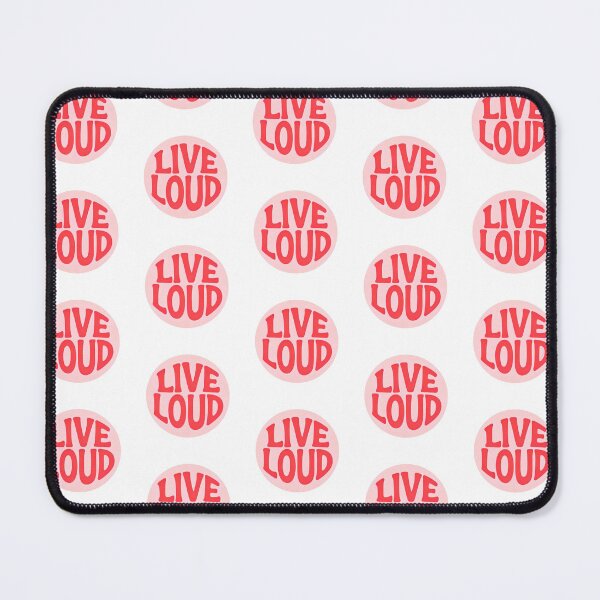 Item preview, LIVE LOUD designed and sold by CharmStudio.