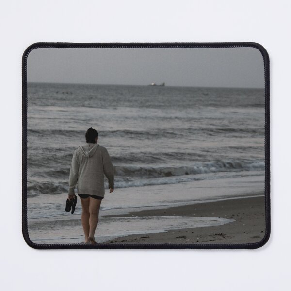 Item preview, Woman Walking on Beach Barefoot designed and sold by kenedyraemedia.