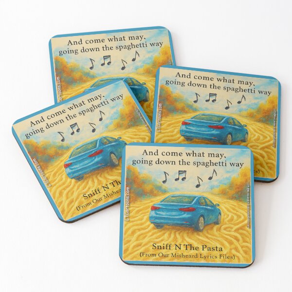 Item preview, Sniff N The Pasta – Spaghetti Way Misheard Lyric Cartoon designed and sold by Rick London Gifts.