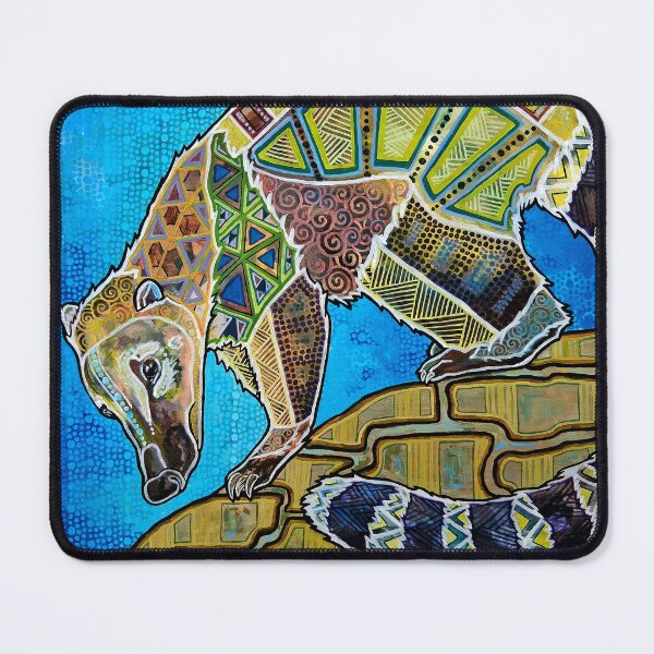 Item preview, O'Brien the Coati designed and sold by Rachel Hueske.