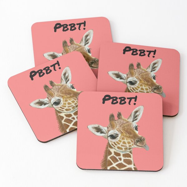 Item preview, Cute snarky giraffe designed and sold by OnaleeNicklinArt.