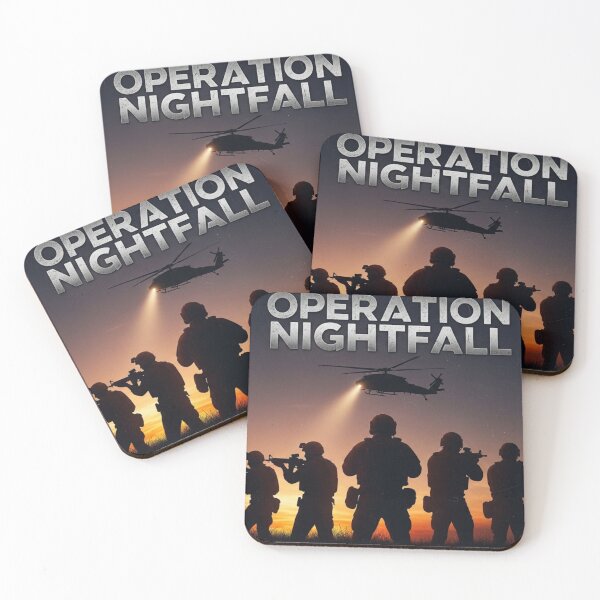 Item preview, Operation Nightfall - Tactical Team Silhouette designed and sold by SupraShore.