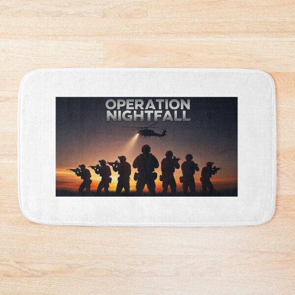 Item preview, Operation Nightfall - Tactical Team Silhouette designed and sold by SupraShore.