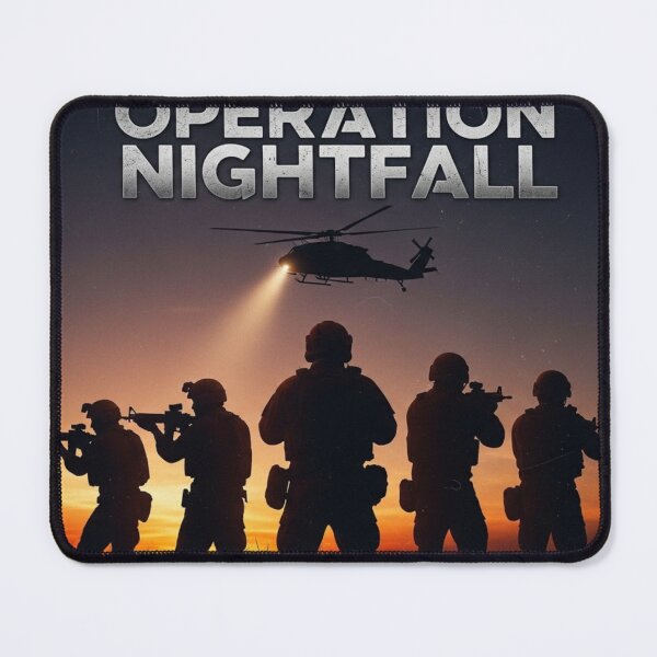 Item preview, Operation Nightfall - Tactical Team Silhouette designed and sold by SupraShore.