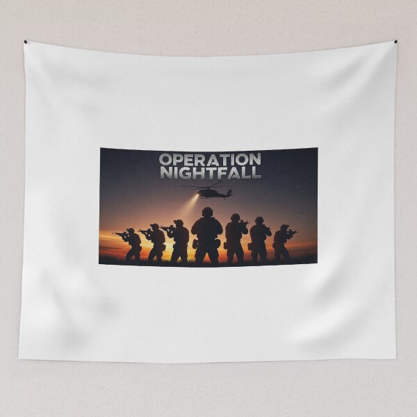 Item preview, Operation Nightfall - Tactical Team Silhouette designed and sold by SupraShore.