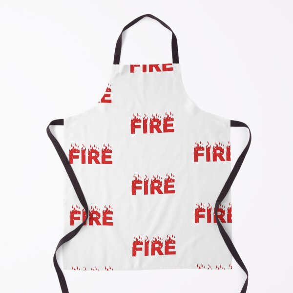 Item preview, FIRE – Red Flame Typography designed and sold by drchzak.