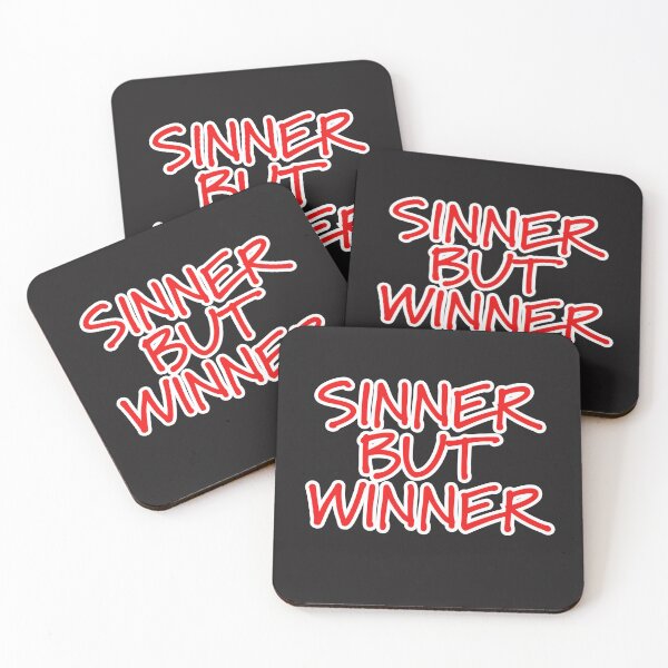 Item preview, SINNER BUT WINNER designed and sold by MuftyCent.