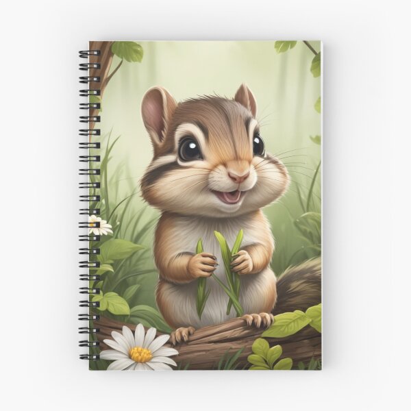 Item preview, Adorable Chipmunk in the Woods designed and sold by Sweet Dreams Ambience.