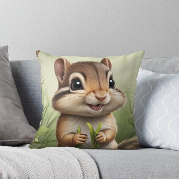 Item preview, Adorable Chipmunk in the Woods designed and sold by Sweet Dreams Ambience.