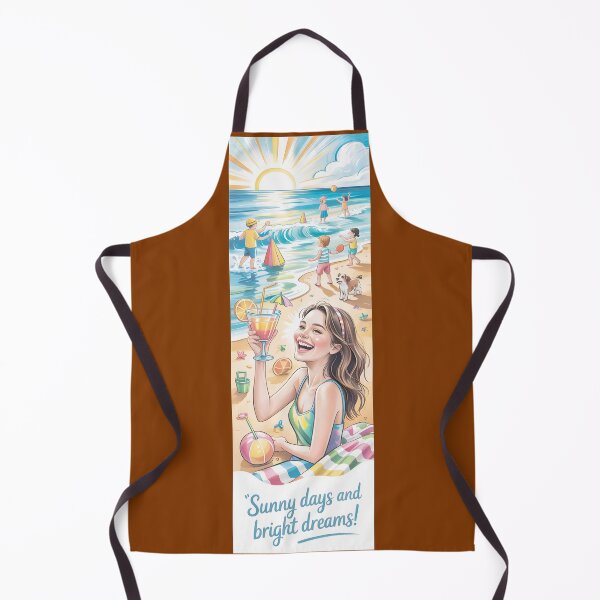 Item preview, Sunny Days And Bright Dreams Beach Scene By Merch, Limited Edition designed and sold by JERICHOALBERT2.
