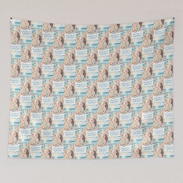Item preview, Sunny Days And Bright Dreams Beach Scene By Merch, Limited Edition designed and sold by JERICHOALBERT2.