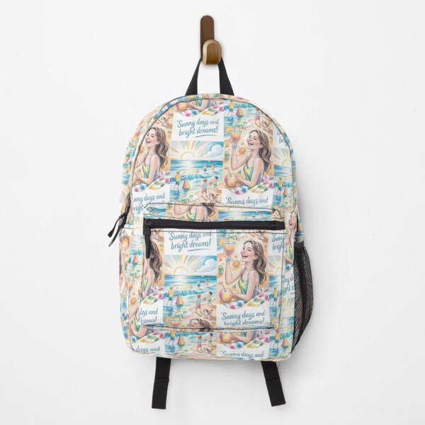 Item preview, Sunny Days And Bright Dreams Beach Scene By Merch, Limited Edition designed and sold by JERICHOALBERT2.