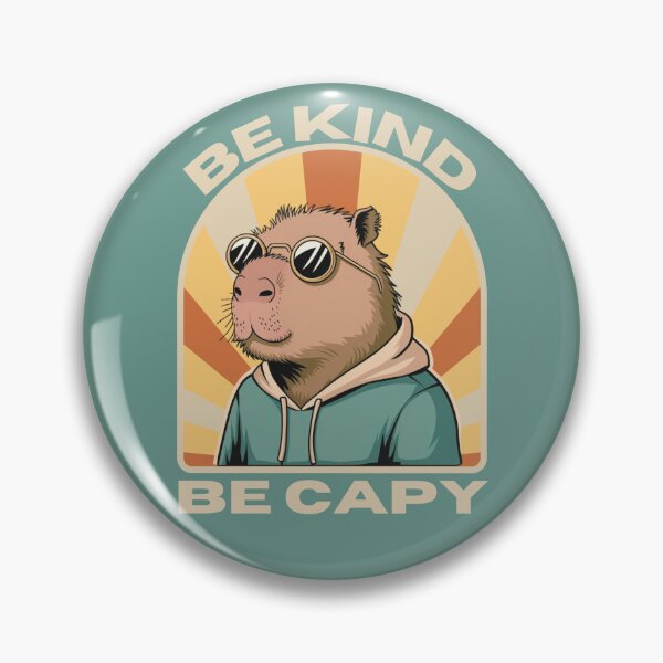 Item preview, BE KIND BE CAPY designed and sold by ketkacreations.