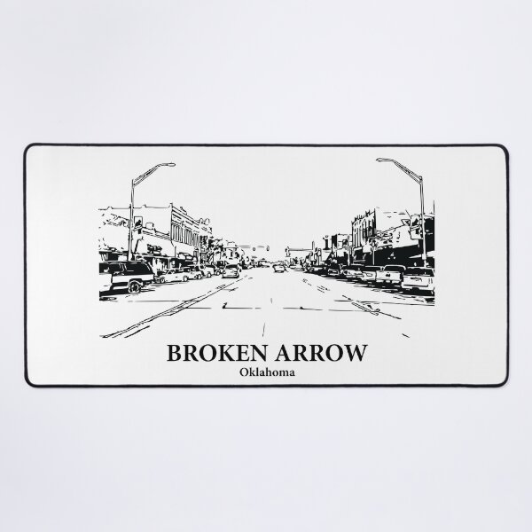 Item preview, Broken Arrow - Oklahoma designed and sold by Lakeric Cityscapes.