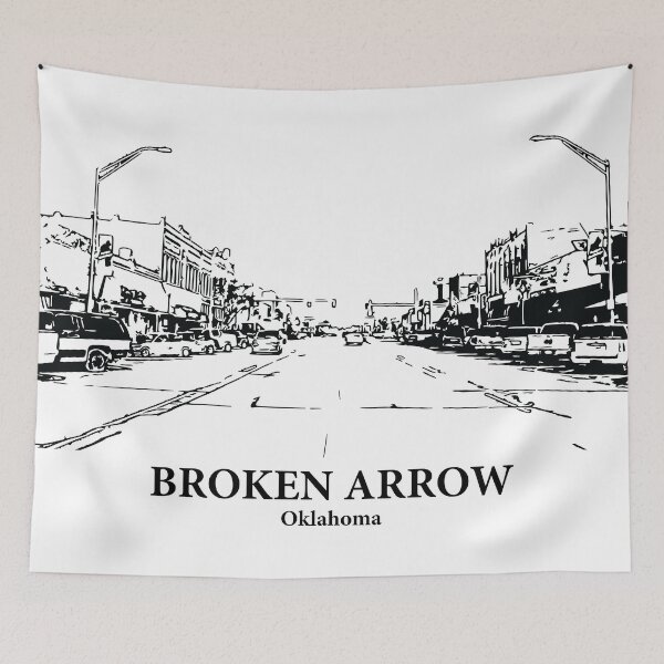 Item preview, Broken Arrow - Oklahoma designed and sold by Lakeric Cityscapes.