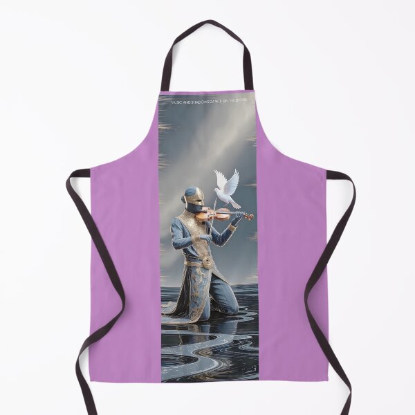 Item preview, Masked Violinist Serenade With Dove By The Sea By Merch, Limited Edition designed and sold by JERICHOALBERT2.