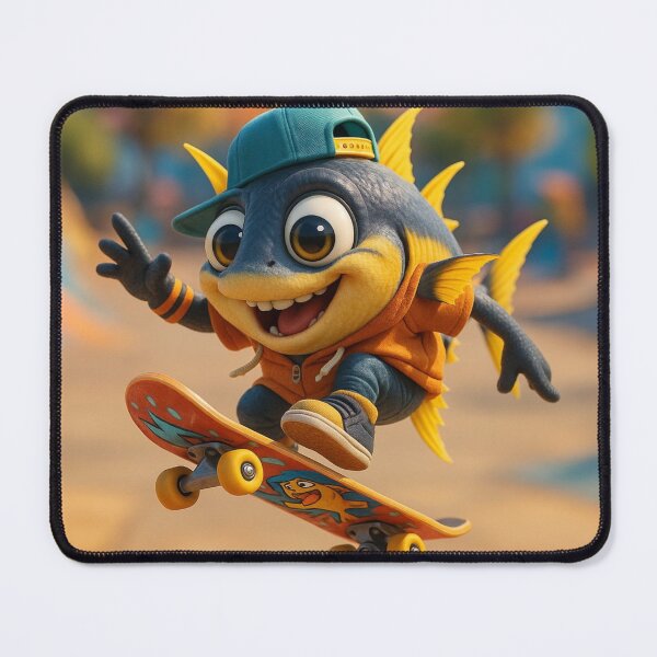 Item preview, Skater Yellowfin Tuna designed and sold by Sillytoe.