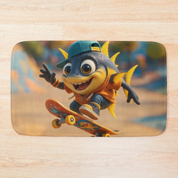 Item preview, Skater Yellowfin Tuna designed and sold by Sillytoe.