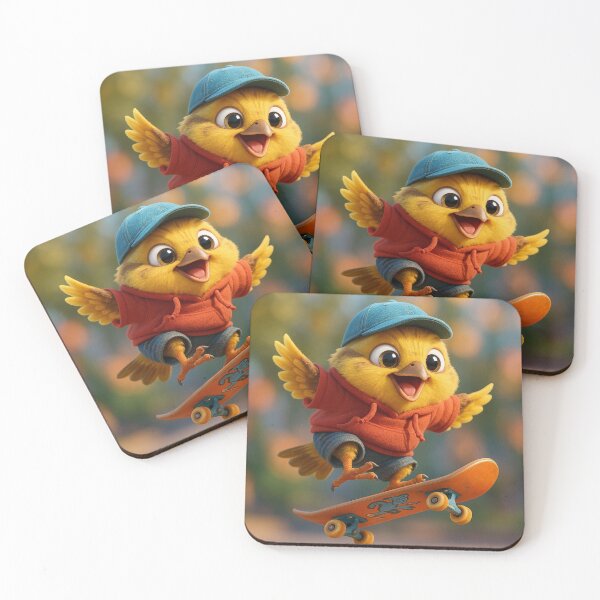 Item preview, Skater Yellowhammer designed and sold by Sillytoe.
