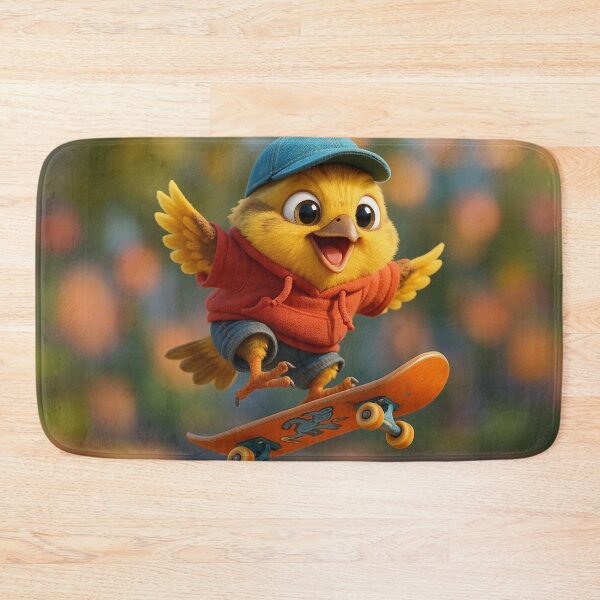 Item preview, Skater Yellowhammer designed and sold by Sillytoe.