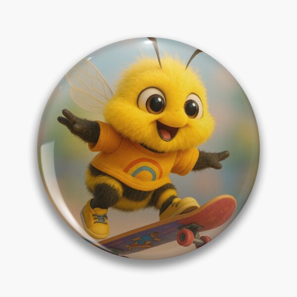 Item preview, Skater Yellowish Cuckoo Bumblebee  designed and sold by Sillytoe.