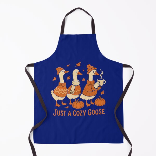Item preview, Cozy Autumn Geese Fall Illustration designed and sold by MyWittyThings.
