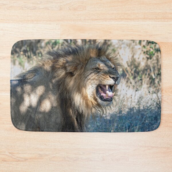 Item preview, Roar and Elegance — Pretty Boy 2 of Savuti Showing His Fangs designed and sold by DavideAntoniani.