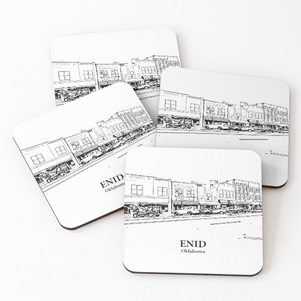 Item preview, Enid - Oklahoma designed and sold by Lakeric Cityscapes.
