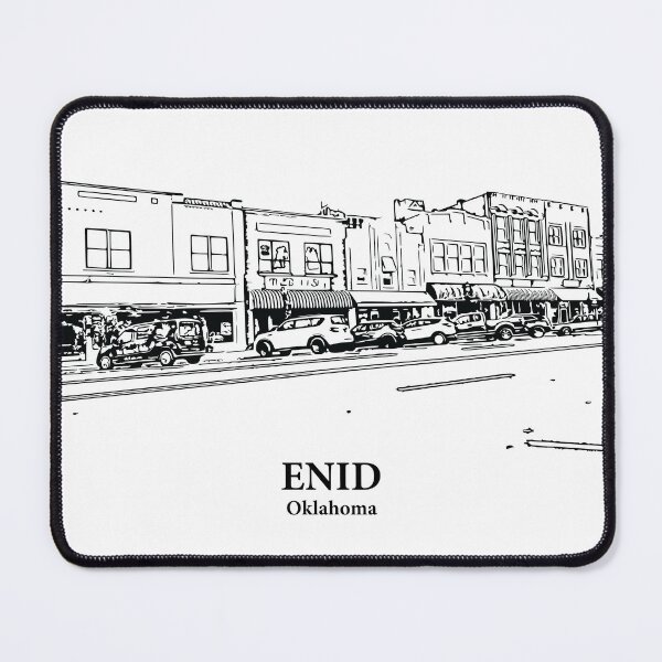 Item preview, Enid - Oklahoma designed and sold by Lakeric Cityscapes.