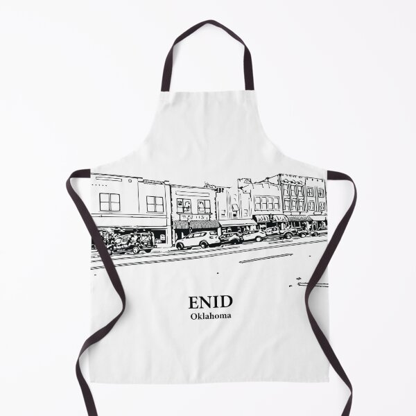 Item preview, Enid - Oklahoma designed and sold by Lakeric Cityscapes.