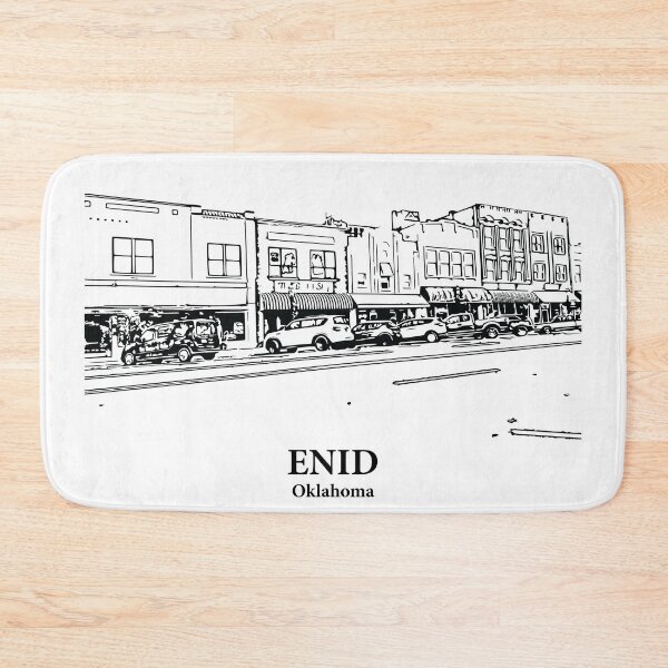 Item preview, Enid - Oklahoma designed and sold by Lakeric Cityscapes.