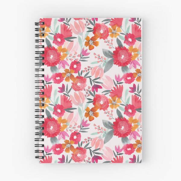Item preview, Colourful flowers pattern  designed and sold by Bl00mWave.