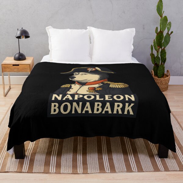 Item preview, Napoleon Bonabark – Husky in Historical Uniform Design designed and sold by THISisIT-eshop.
