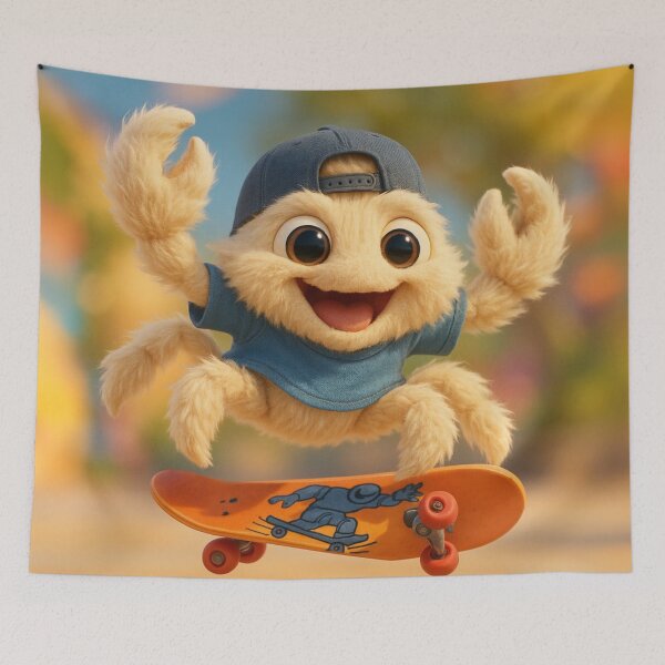 Item preview, Skater Yeti Crab 1 designed and sold by Sillytoe.