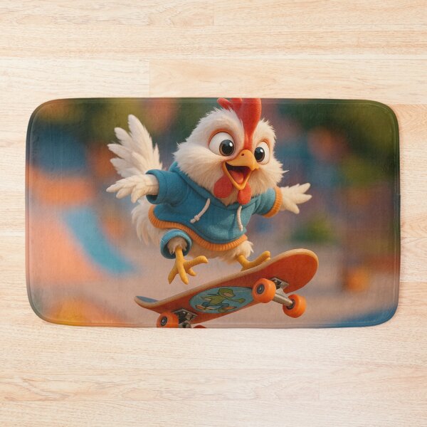 Item preview, Skater Yokohama Chicken designed and sold by Sillytoe.
