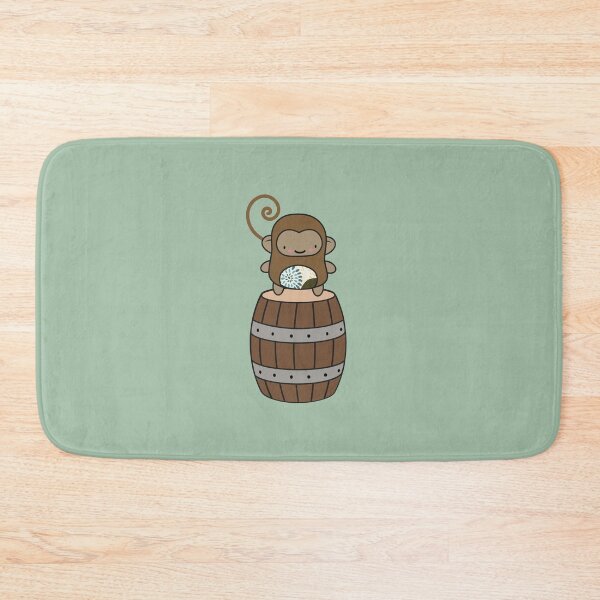 Item preview, Monkey Barrel – Cute Playful Cartoon Design designed and sold by Sore Creations.