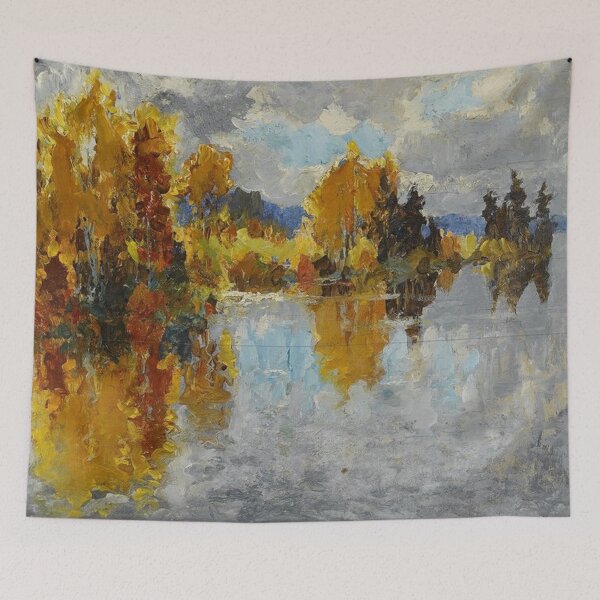 Item preview, Autumn on the River designed and sold by tomorrowsart.