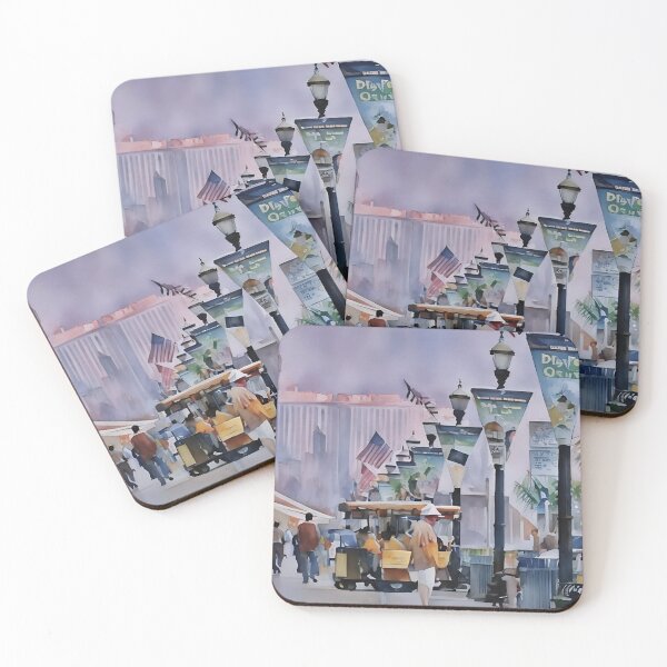 Item preview, Flags on the Waterfront designed and sold by RCWatercolours.