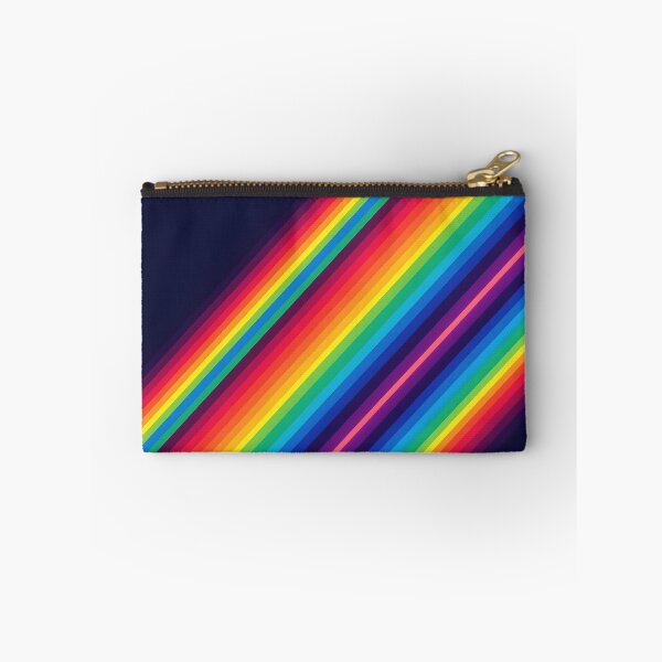 Item preview, Skewed Neon Glow – Colorful Futuristic Pattern designed and sold by EmeraldeaArt.