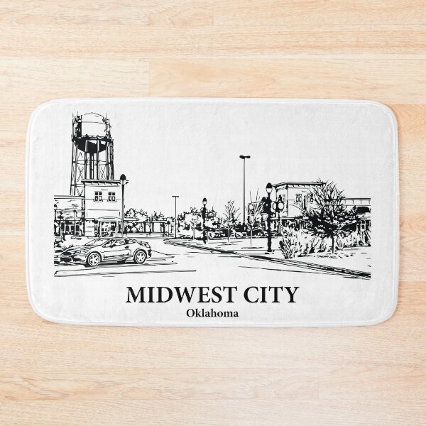 Item preview, Midwest City - Oklahoma designed and sold by Lakeric Cityscapes.