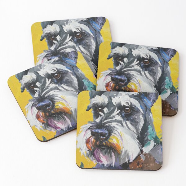 Item preview, Expressionist Schnauzer designed and sold by caracatita75.