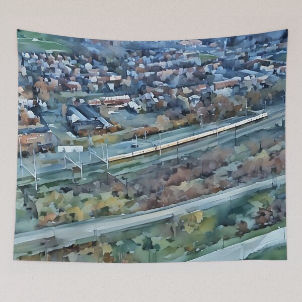 Item preview, Silverliner Solo designed and sold by RCWatercolours.