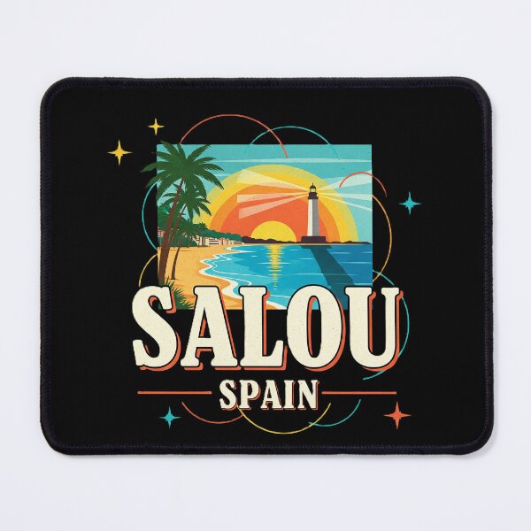 Item preview, "Salou Nostalgia" – A Vintage Travel Graphic designed and sold by DMNindustries.