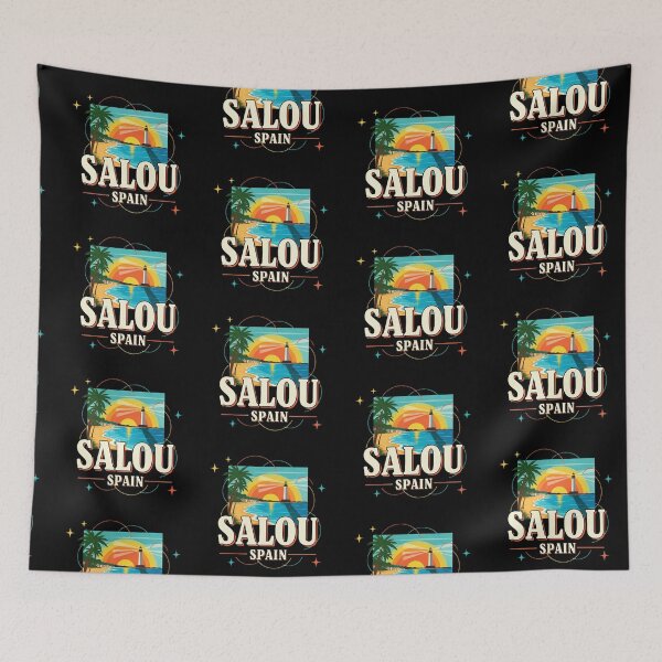 Item preview, "Salou Nostalgia" – A Vintage Travel Graphic designed and sold by DMNindustries.