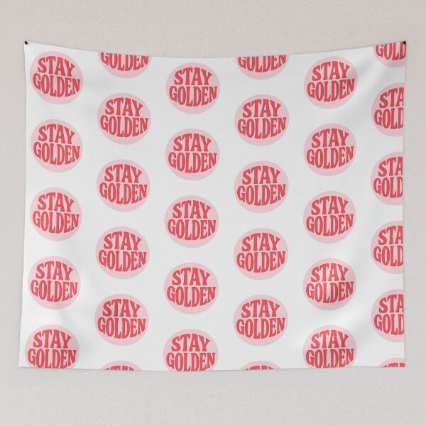 Item preview, STAY GOLDEN designed and sold by CharmStudio.