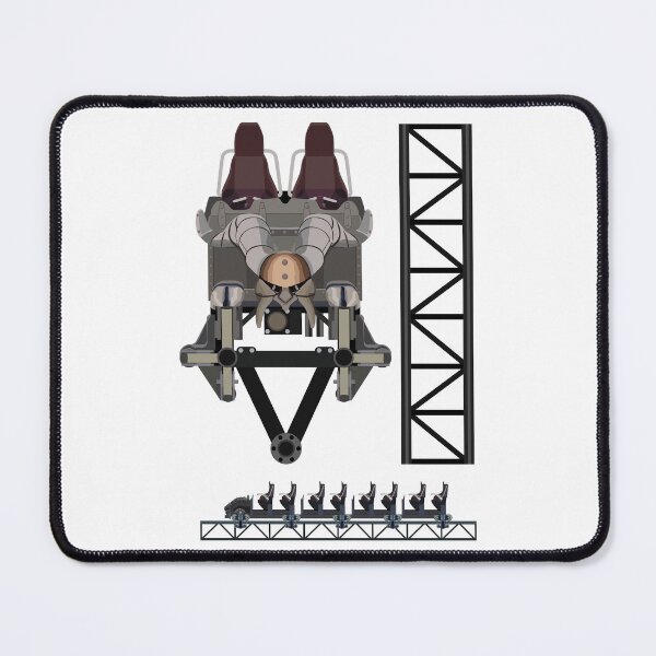 Item preview, Taron at Phantasialand Intamin Coaster Train Front designed and sold by CoasterMerch.