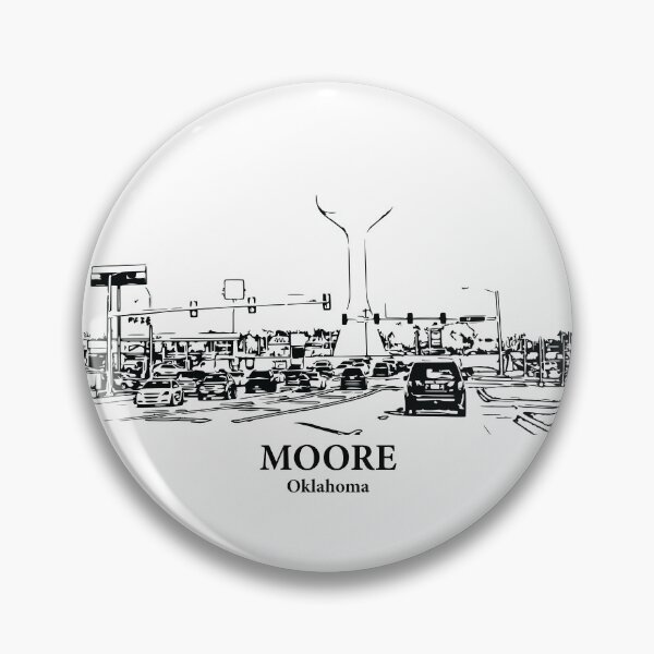 Artikelvorschau, Moore - Oklahoma entworfen und verkauft von Lakeric.